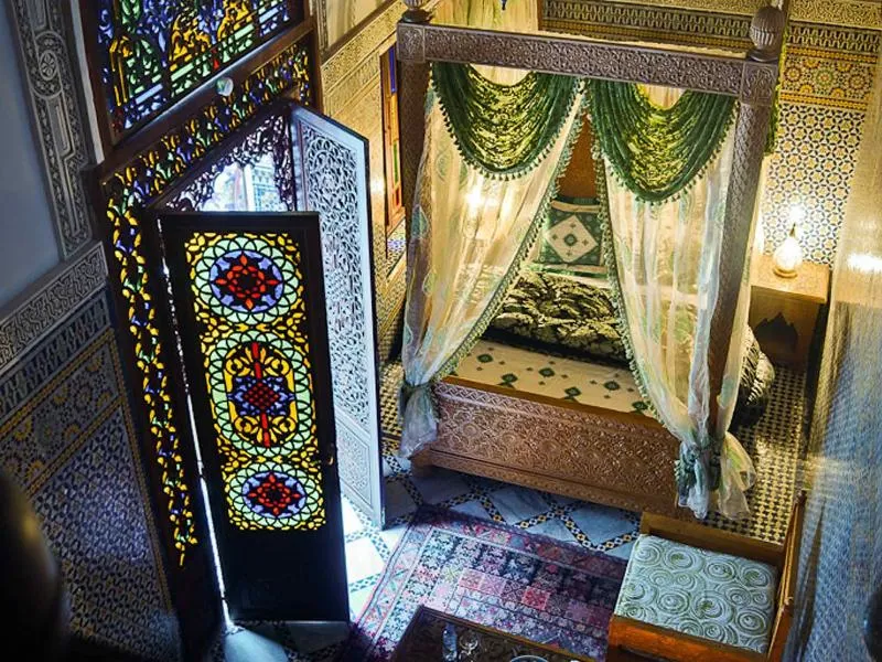General view, Riad Rcif, Fez