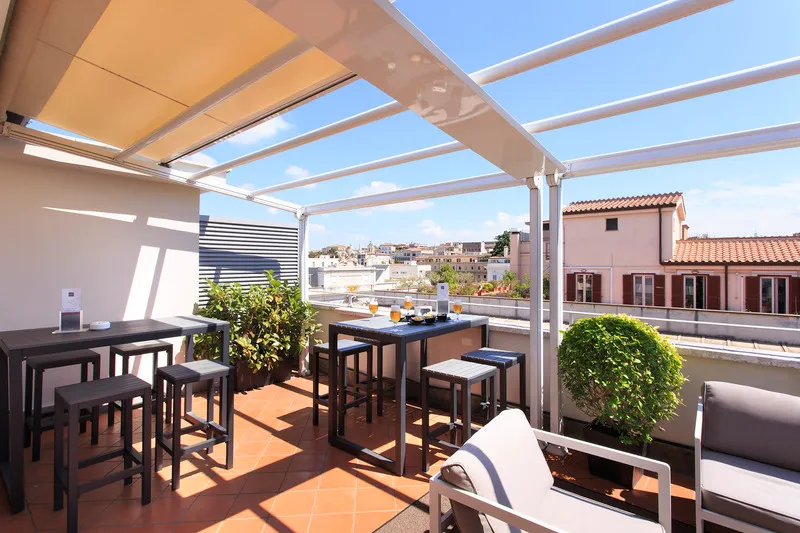 Terrace, Rome Times, Rome