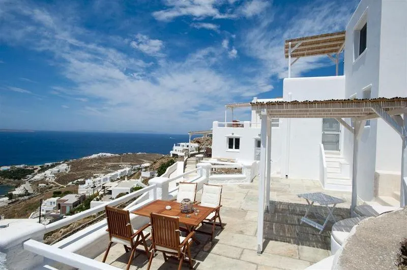 General view, La Maison Blanche, Mykonos