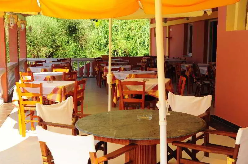 Terrace, Penelope, Corfu
