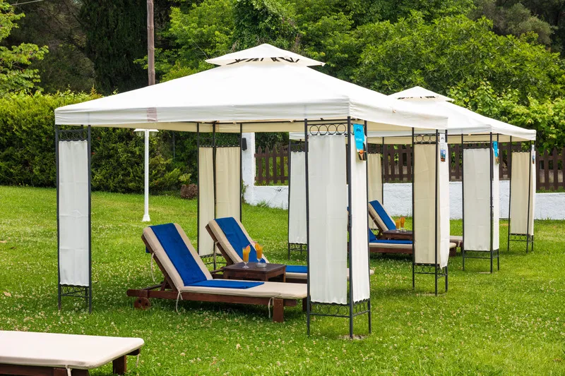Terrace, Dominoes Aparthotel, Corfu