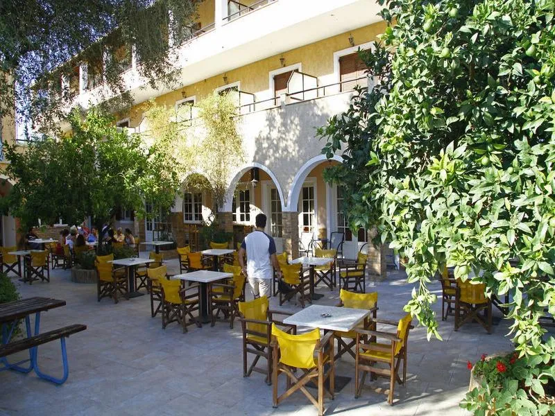 Terrace, Bintzan Inn, Corfu