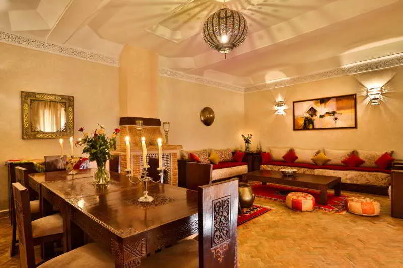 Restaurant, Riad Fleur d'Orient, Marrakech
