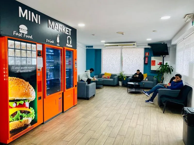 Lobby, Mellow Youth Hostel, Barcelona