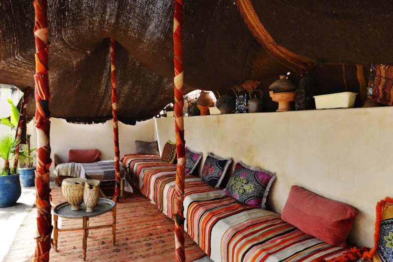 Terrace, Riad Dubai, Marrakech