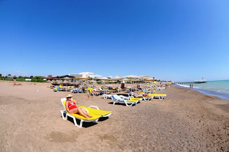 Beach, Belkon Hotel, Antalya
