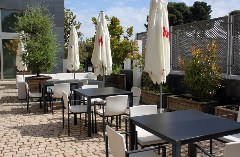 Terrace, PCM Forum Alcalá, Madrid