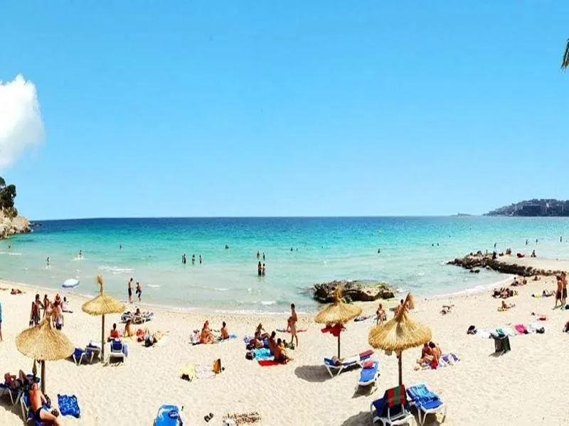 Beach, Hotel Joan Miro Museum, Majorca