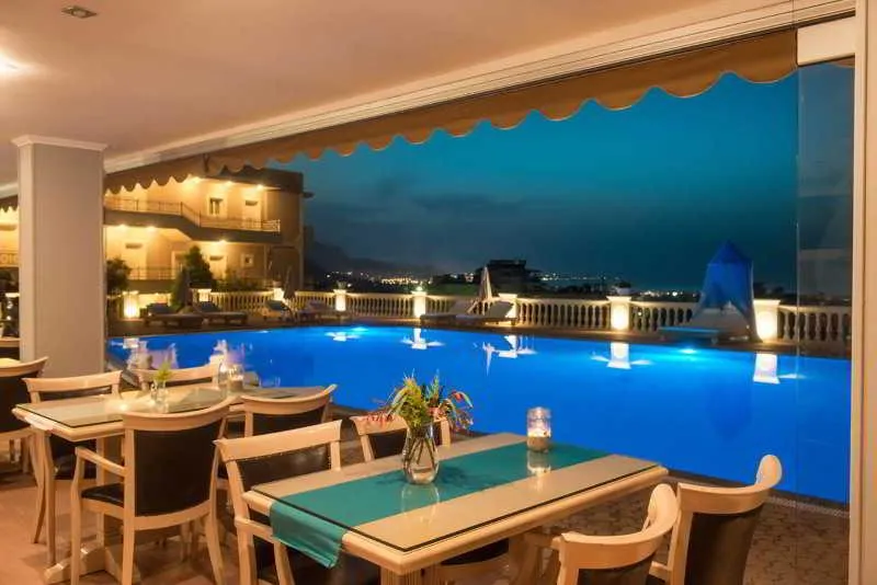 Restaurant, Notos Heights Hotel & Suites, Crete