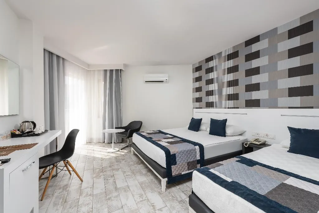 DOUBLE LAND VIEW Room, White City Beach Hotel, Antalya
