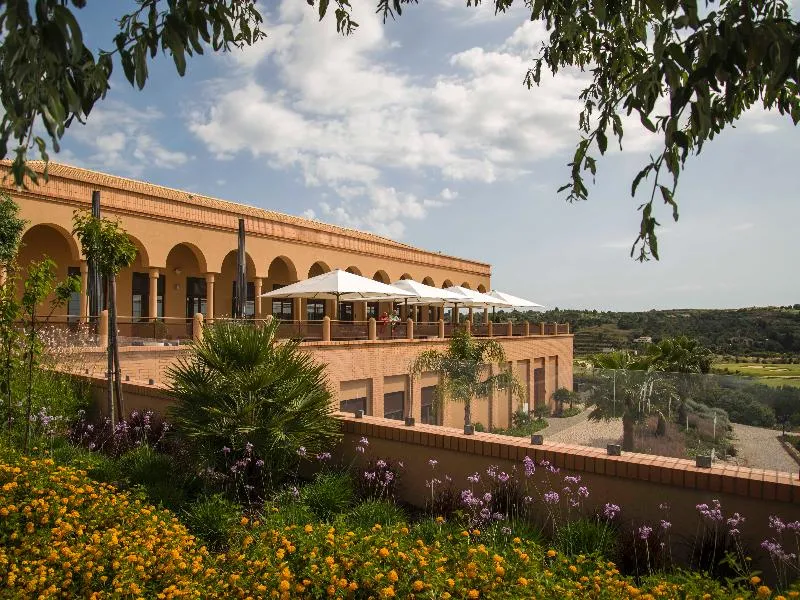 Terrace, Amendoeira Golf Resort, Algarve