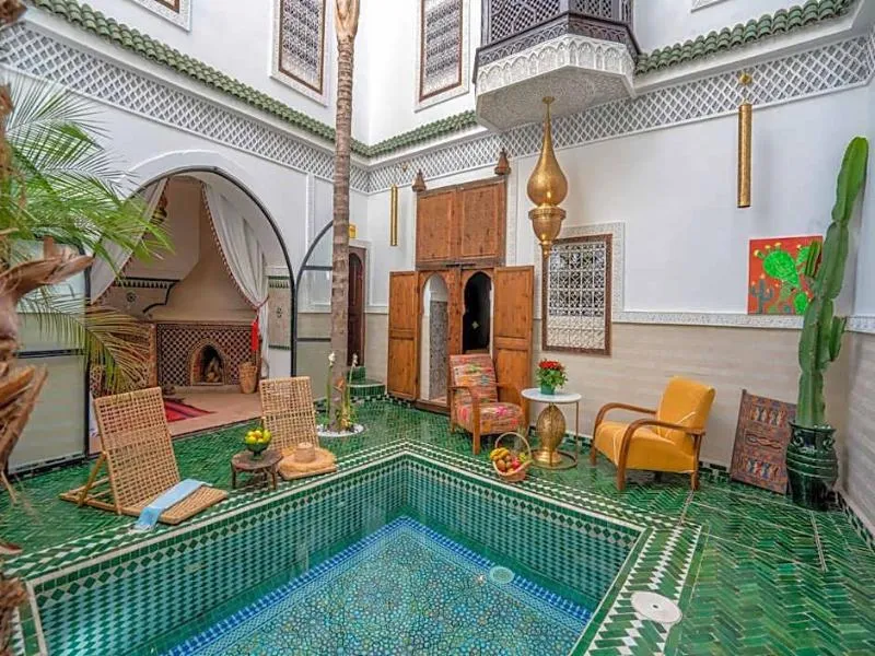 General view, Riad Yalla Habibi, Marrakech