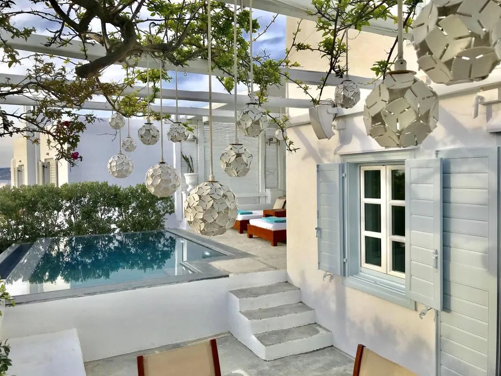 Pool, Belvedere hotel, Mykonos