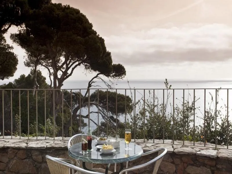 Terrace, Parador de Aiguablava, Costa Brava