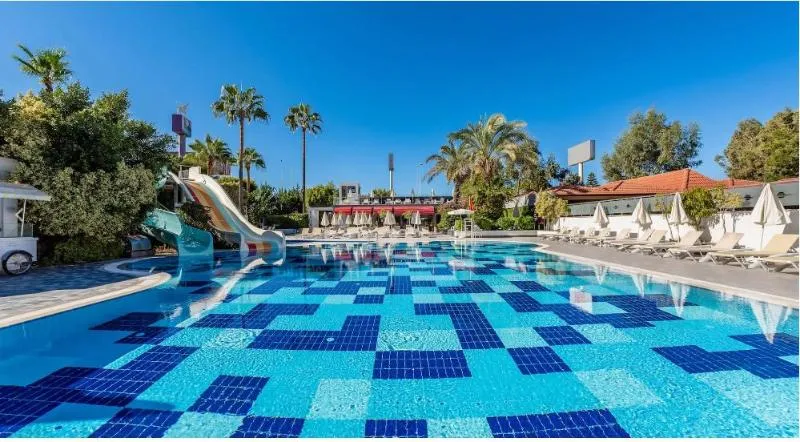 Pool, White City Beach Hotel, Antalya