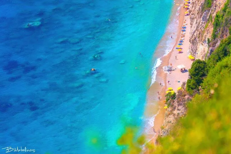Beach, Blue Dream Apartments, Corfu