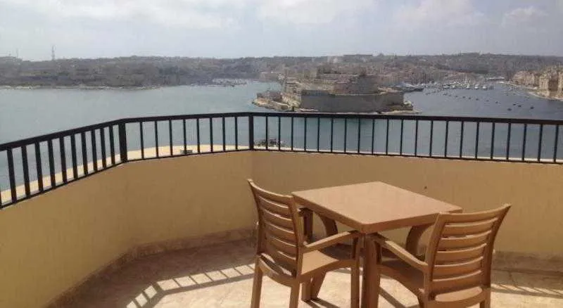 Terrace, Grand Harbour Hotel, Malta