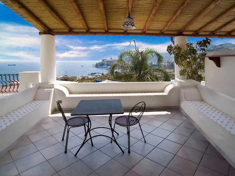Terrace, Villa Enrica, Catania