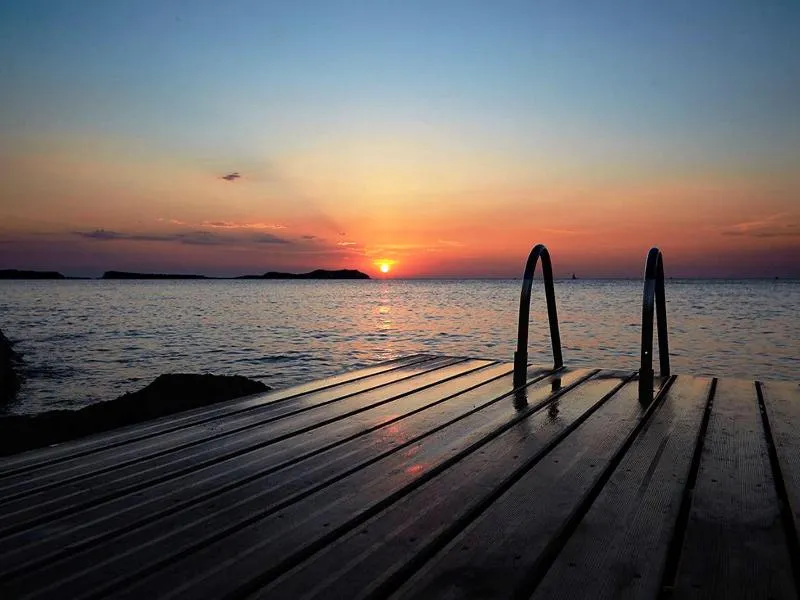 Terrace, Aparthotel Nereida, Ibiza