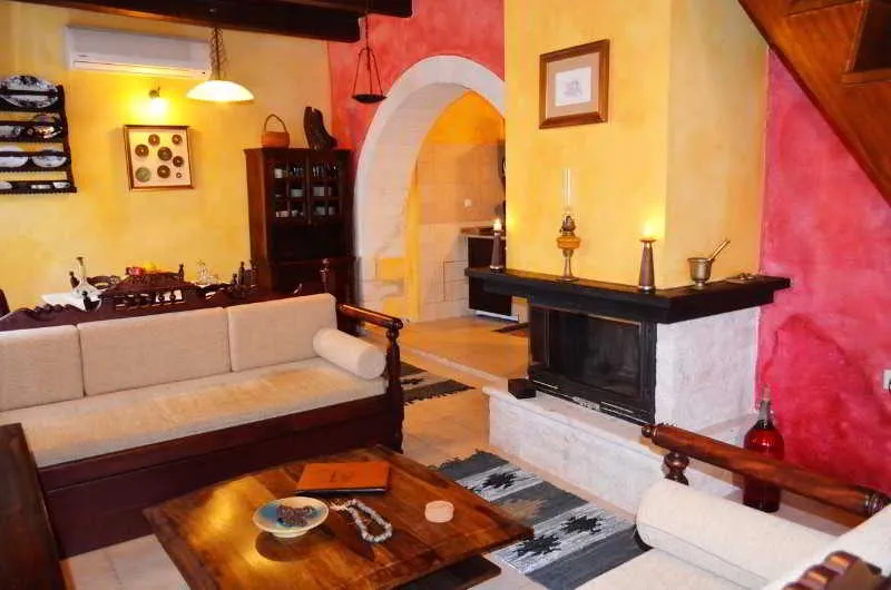 Room, Samonas, Traditional Villas, Crete