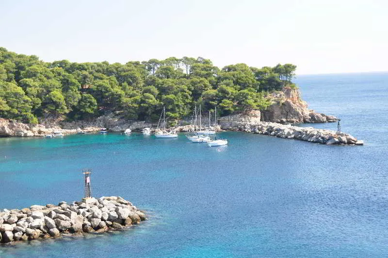 General view, Yalis, Skiathos