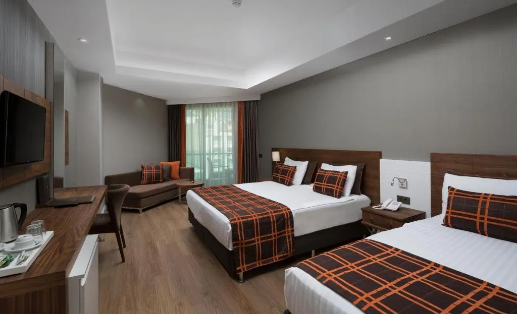 DOUBLE WITH BALCONY Room, Side Sunport Hotel & Spa, Antalya