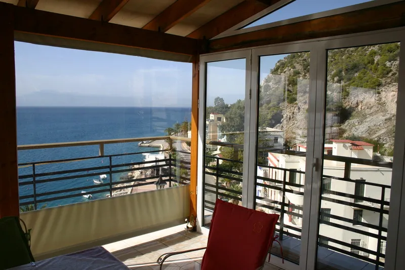 Terrace, Petit Palais, Kalamata