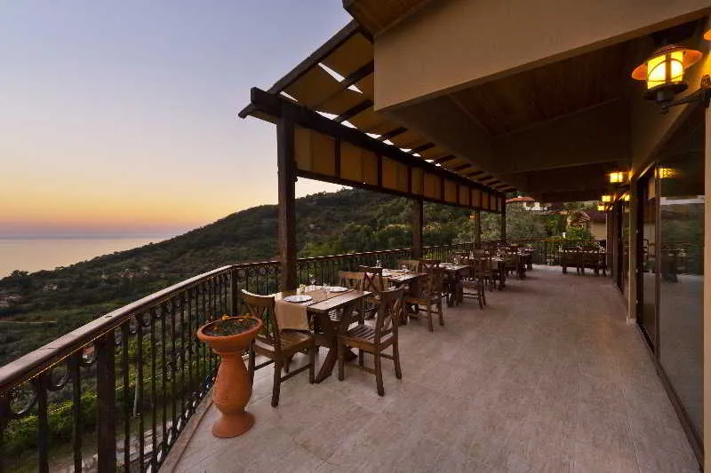 Terrace, Lissiya Hotel, Dalaman