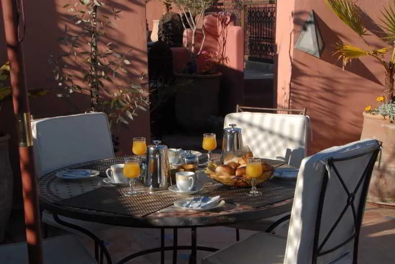 Terrace, Riad Jonan, Marrakech
