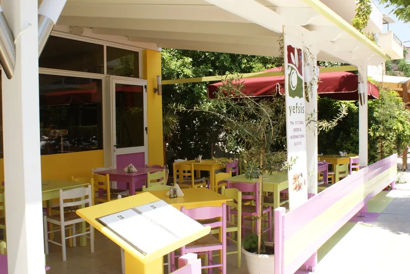 Restaurant, Stam and John Apartments, Kos