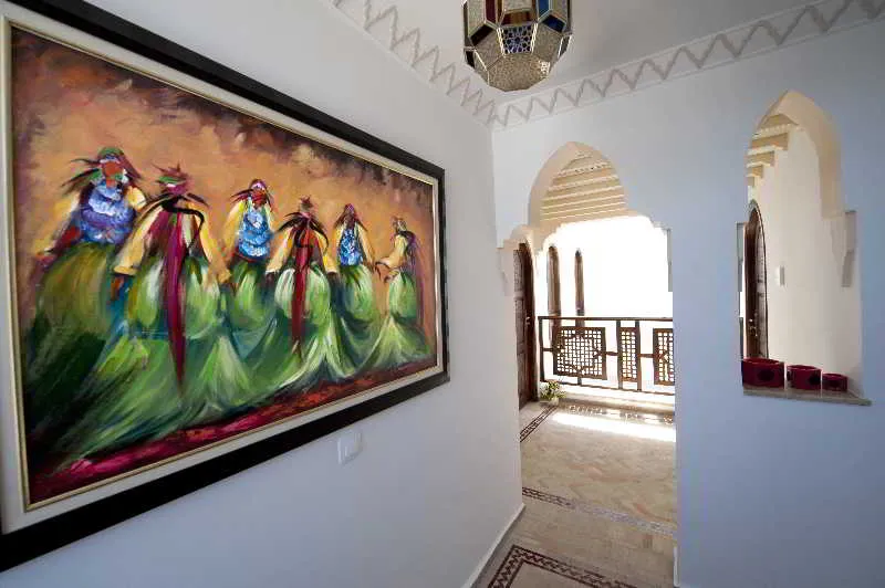 Lobby, Dar Yasmine, Tangier