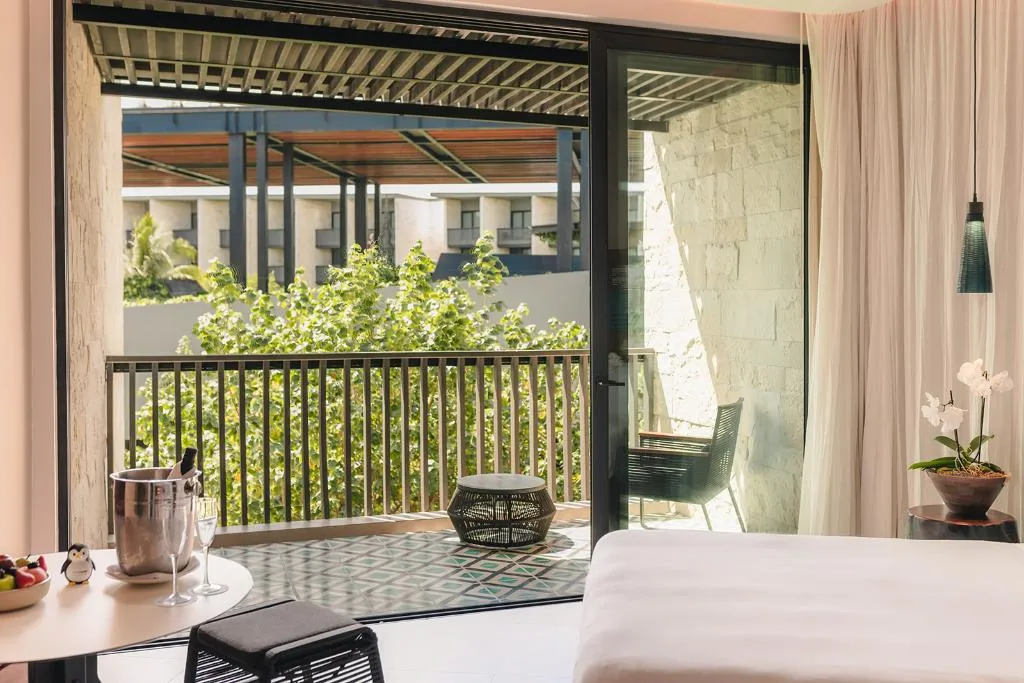 DOUBLE GARDEN VIEW TWO QUEEN BEDS Room, Devossion by Live Aqua Playa del Carmen AI Only Ad, Playa Del Carmen