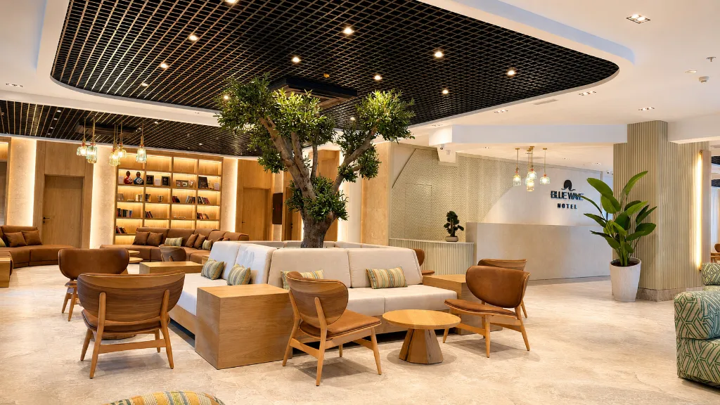 Lobby, Blue Wave Suite Hotel, Antalya