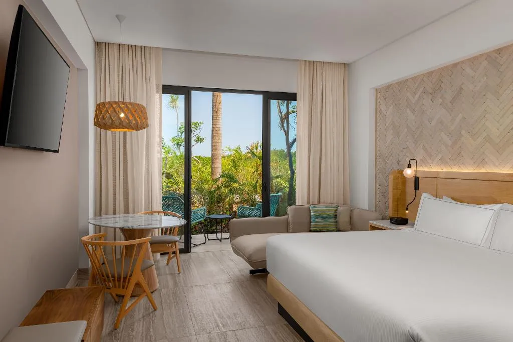 DOUBLE Accessible KING SIZE BED Room, Hilton Tulum Riviera Maya All-Inclusive Resort, Cancun Area