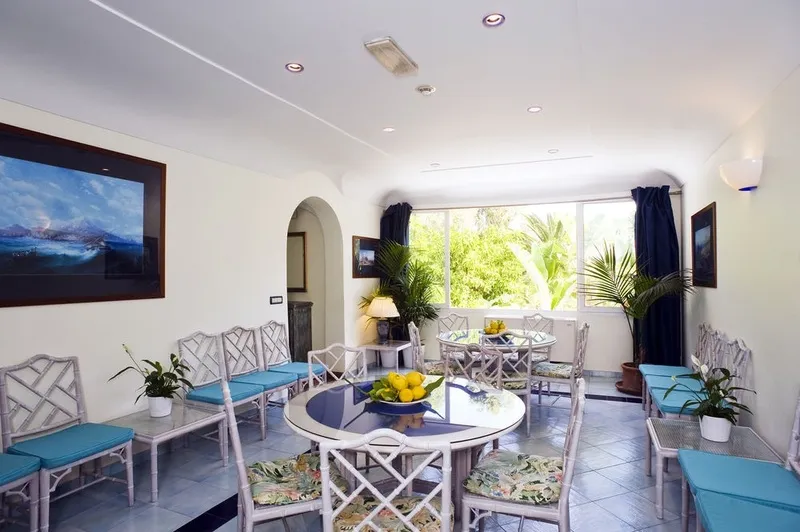 Terrace, Central Park Hotel Terme, Naples