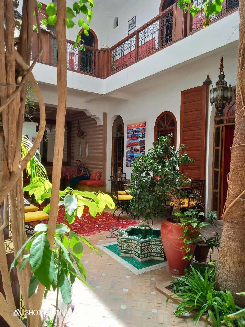 General view, Riad Sable Chaud, Marrakech