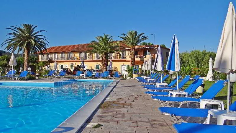 General view, Egrypos Pension, Corfu