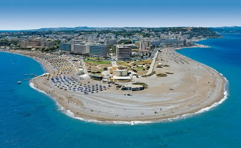 Beach, Angela Downtown Hotel, Rhodes