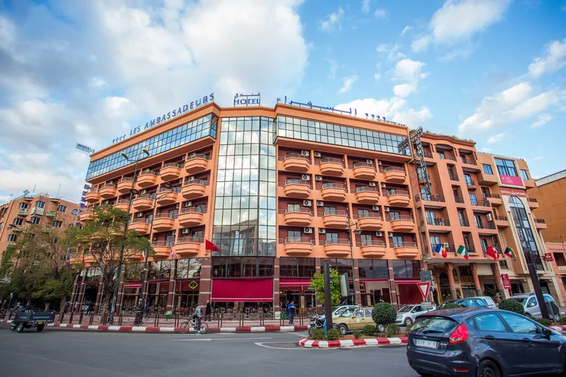General view, Hotel Les Ambassadeurs, Marrakech