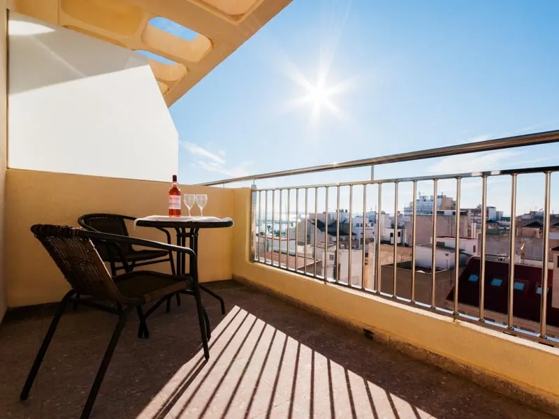 Terrace, Hotel Fontana Plaza, Costa Blanca