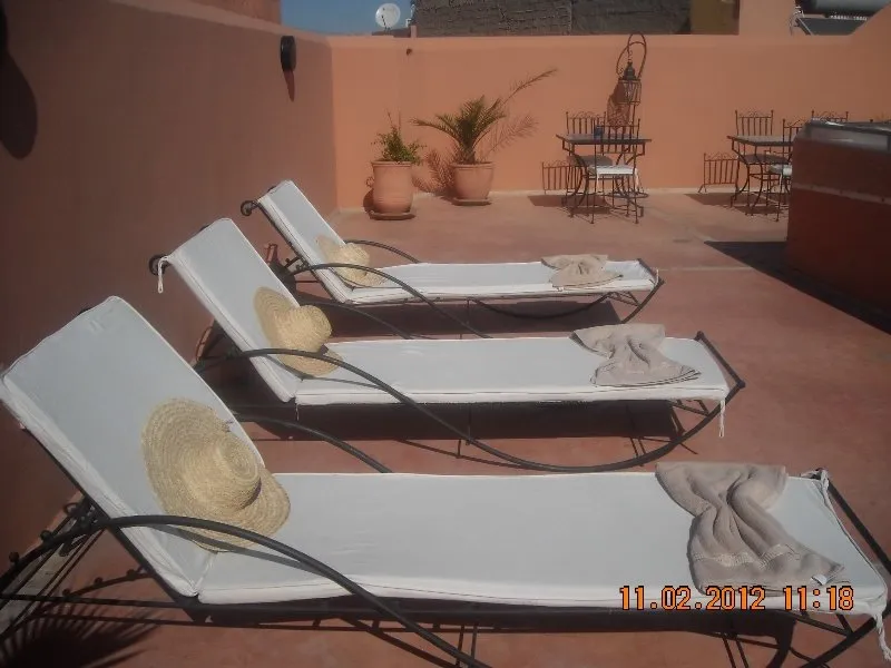 General view, Riad L'Orange Bleue, Marrakech