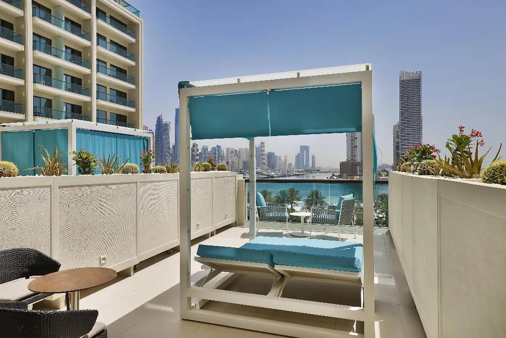 DOUBLE SEA VIEW Room, Hilton Dubai Palm Jumeirah, Dubai
