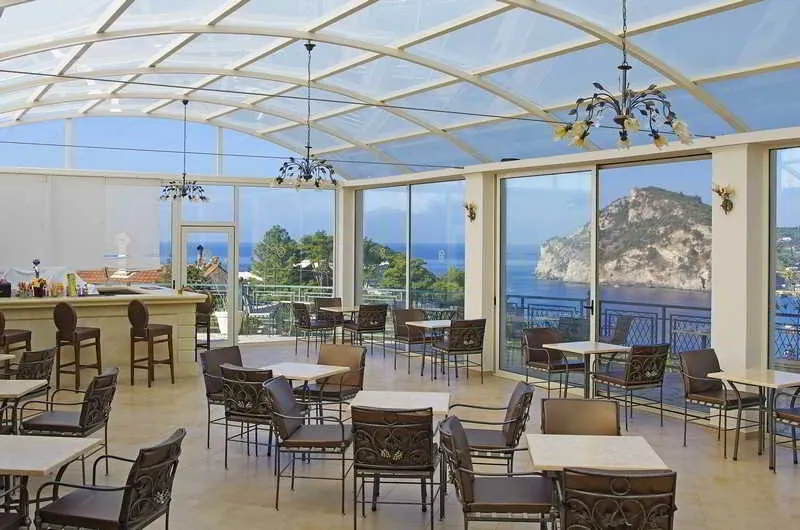 Terrace, Paleokastritsa Palace Adults Only, Corfu