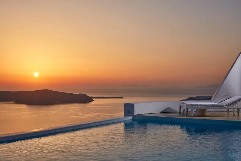Pool, Astra Suites, Santorini
