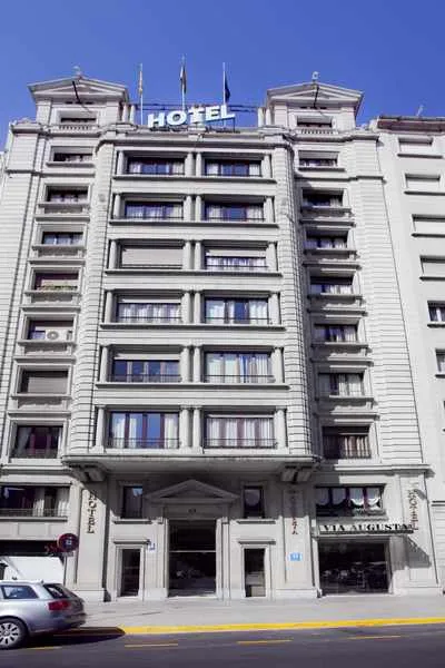 General view, Via Augusta, Barcelona