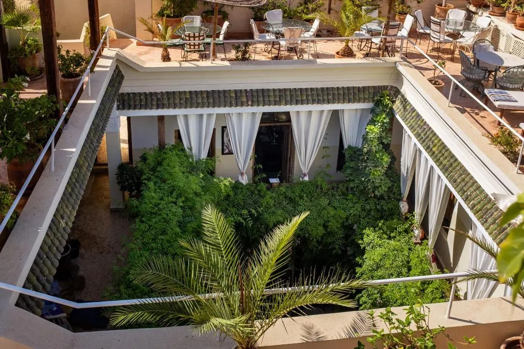 General view, Riad Le Coq Fou, Marrakech