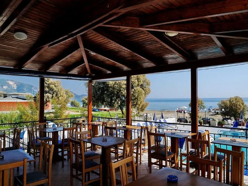 Terrace, Andreolas Beach Hotel, Zante