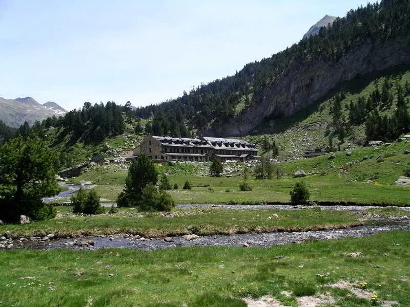 General view, Hospital de Benasque, Barcelona
