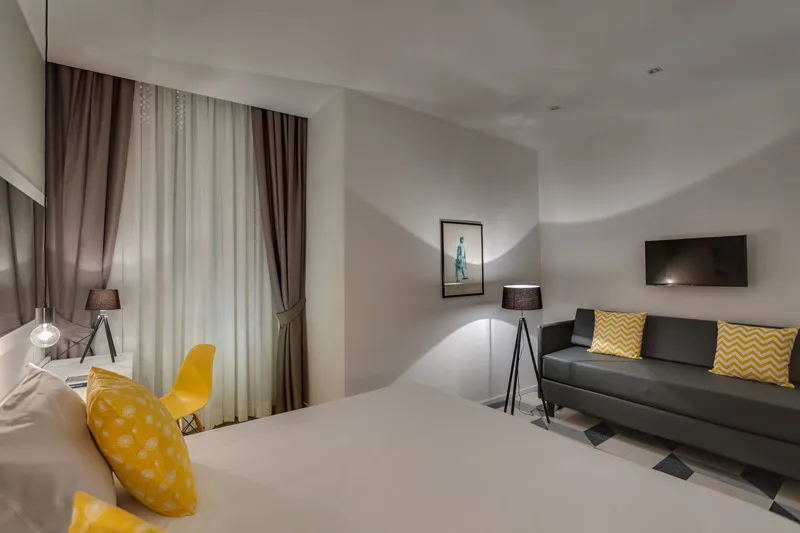 QUADRUPLE STANDARD Room, Navona Theatre Hotel, Rome