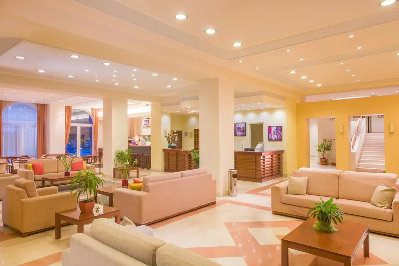 Lobby, Hellinis Hotel, Corfu